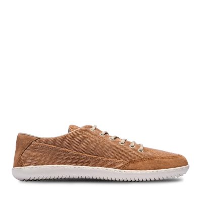 Zapatilla Minimalista Groundies Argentina Hombre - Amsterdam - Marrones - NKQDRP-841